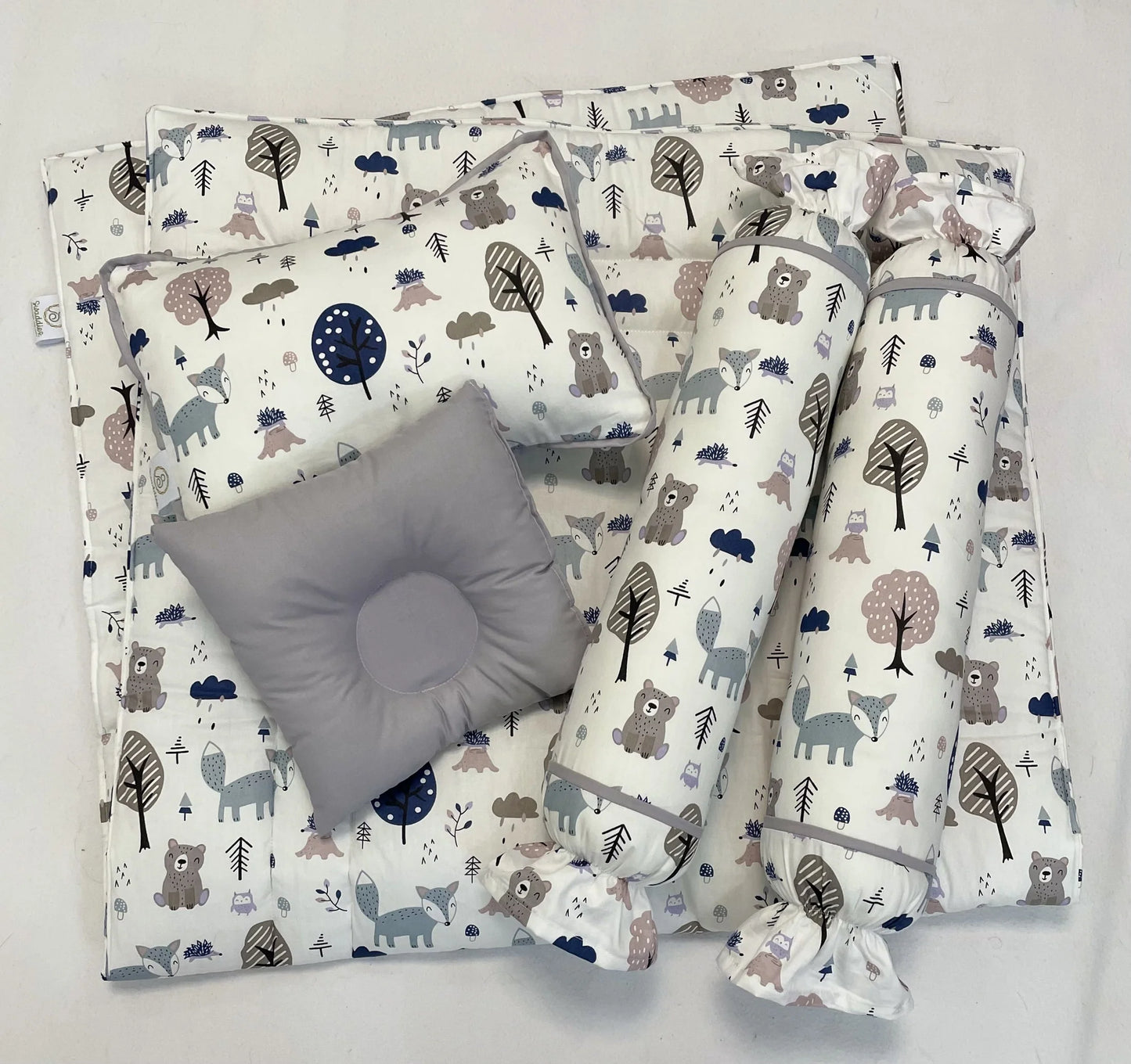 Swaddies 8-Piece Premium Crib Bedding Set