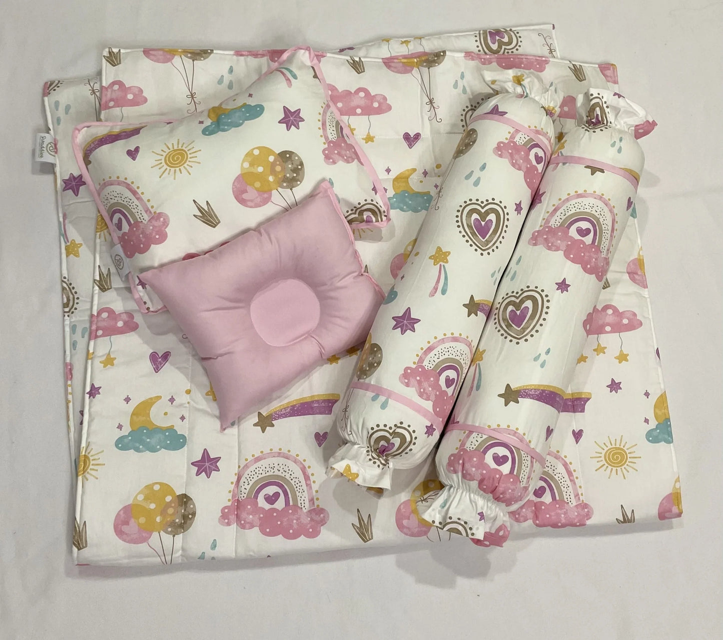 Swaddies 8-Piece Premium Crib Bedding Set