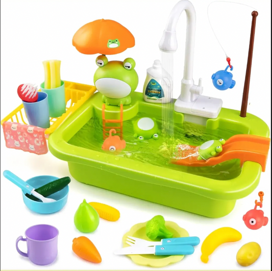 The Kiddie Concept Pretend Play Kitchen Sink Toy