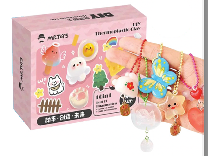 Mr. Toys Thermoplastic Clay Set (10-in-1)