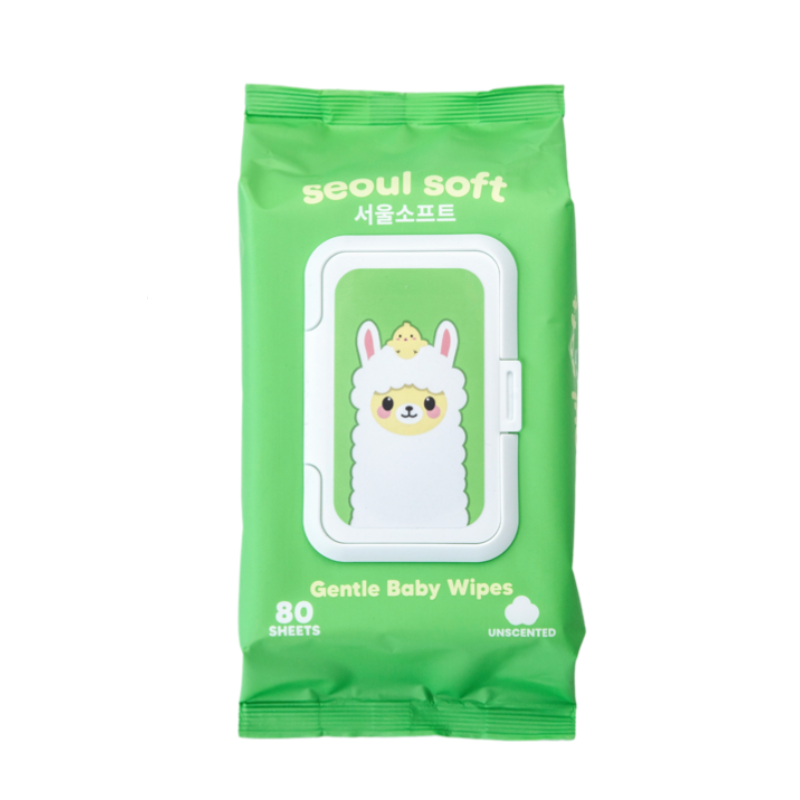Seoul Soft Gentle Baby Wipes (80 sheets)