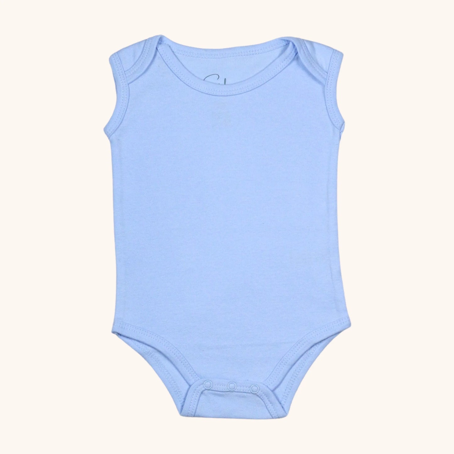 Stitcharoo Kids Envelope-Collar Sleeveless Bodysuit