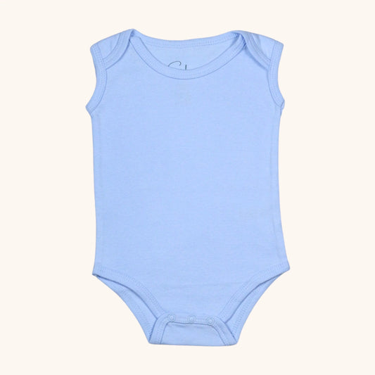 Stitcharoo Kids Envelope-Collar Sleeveless Bodysuit