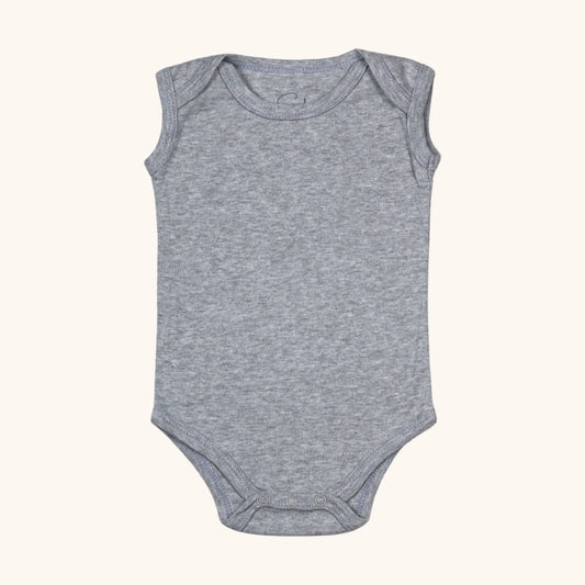 Stitcharoo Kids Envelope-Collar Sleeveless Bodysuit