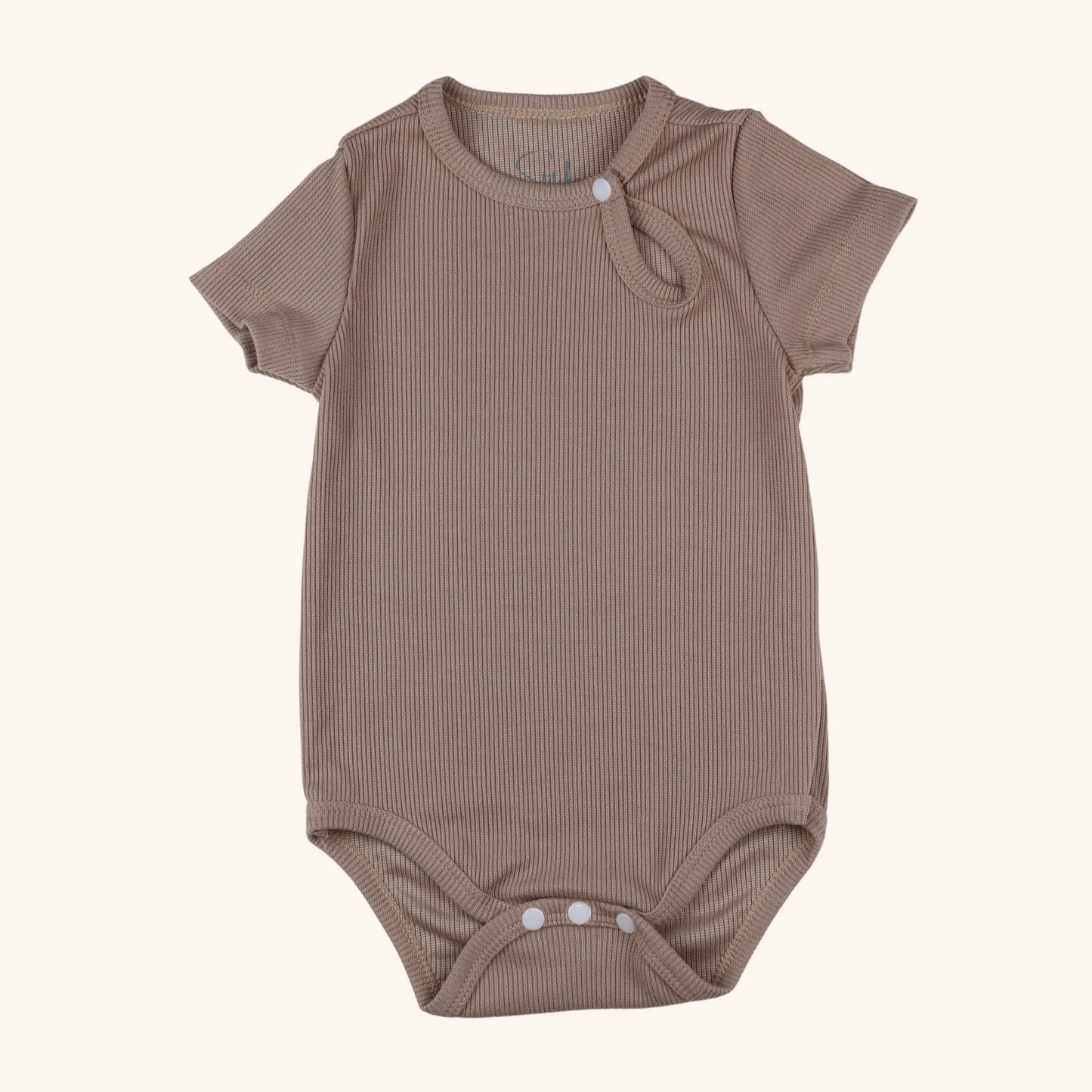 Stitcharoo Kids Ribbed Front-Detail Bodysuit