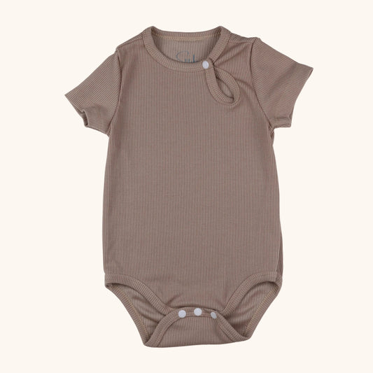 Stitcharoo Kids Ribbed Front-Detail Bodysuit