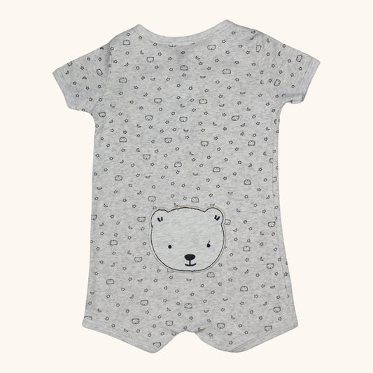 Stitcharoo Kids Front-Button Short-Sleeve Romper