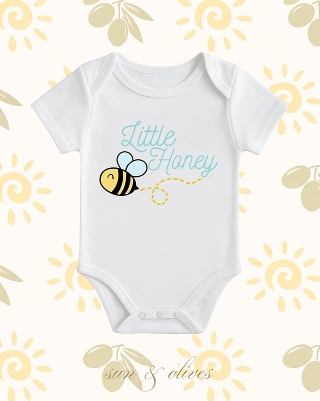 Sun and Olives Baby Onesie - Little Honey
