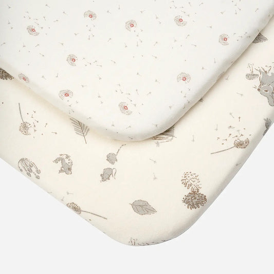 Tutti Bambini Bedside Crib Fitted Sheets 2-pack
