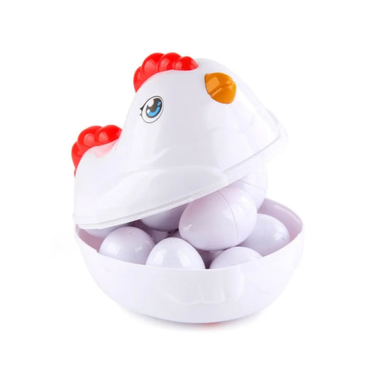 The Kiddie Concept Color and Shape Egg Matching Toy