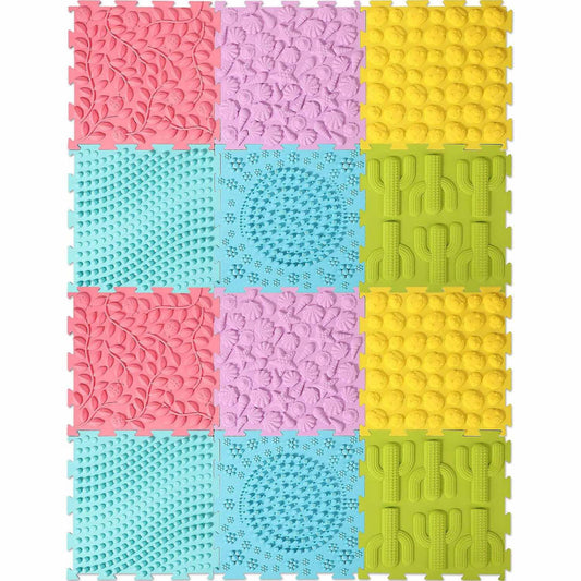 The Kiddie Concept Sensory Puzzle Mat
