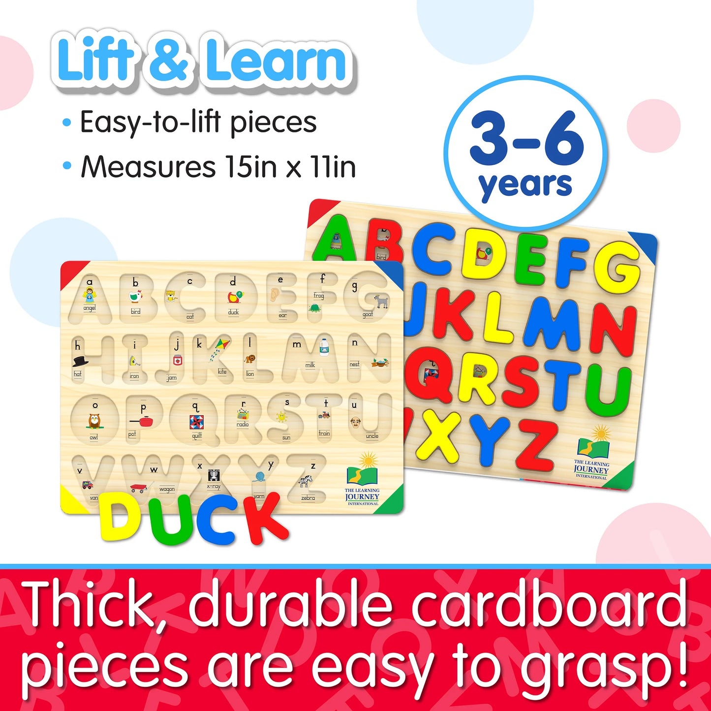 The Learning Journey Lift and Learn Puzzle - ABC