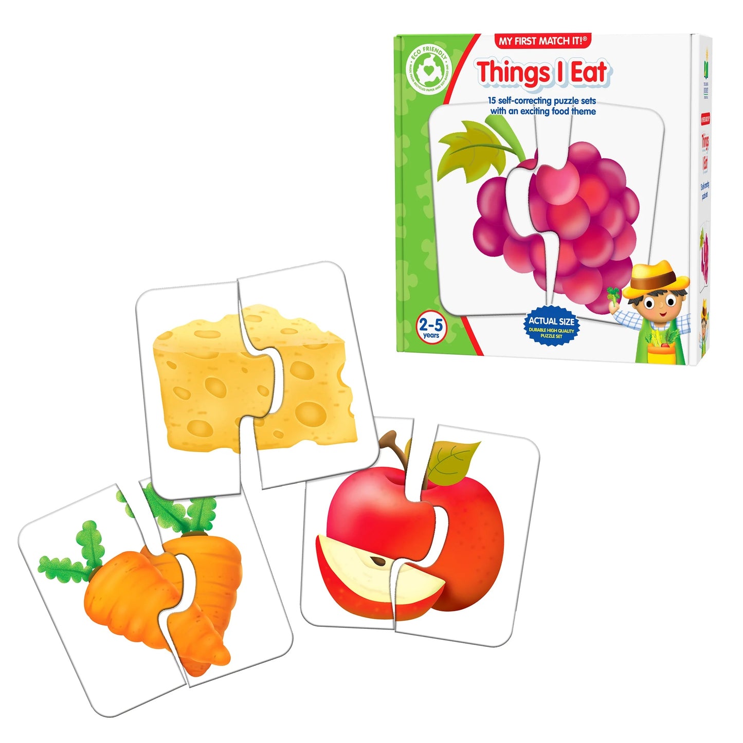 The Learning Journey My First Match It! Things I Eat