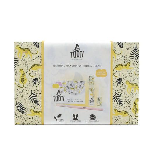 TOOT! Cheetah Glow Eyeshadow and Lipgloss Box Set