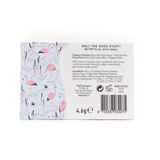 TOOT! Natural Mineral Duo Eyeshadow - Flamingo