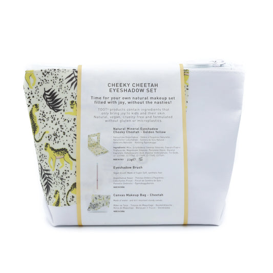 TOOT! Cheeky Cheetah Eyeshadow Bag Set
