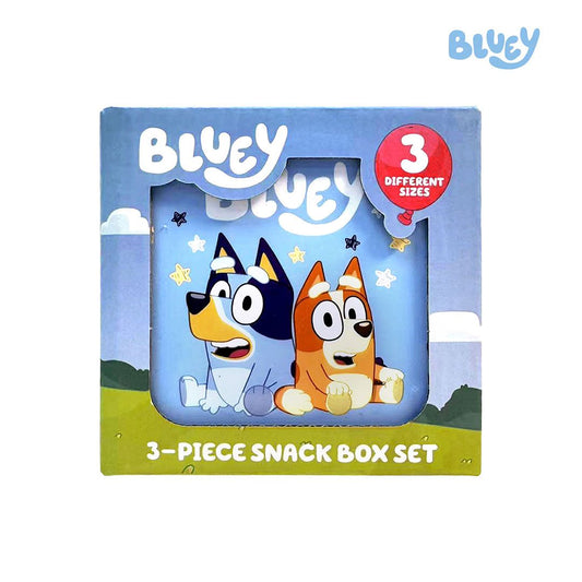 Totsafe Bluey Adventure Gear 3-Piece Snack Box