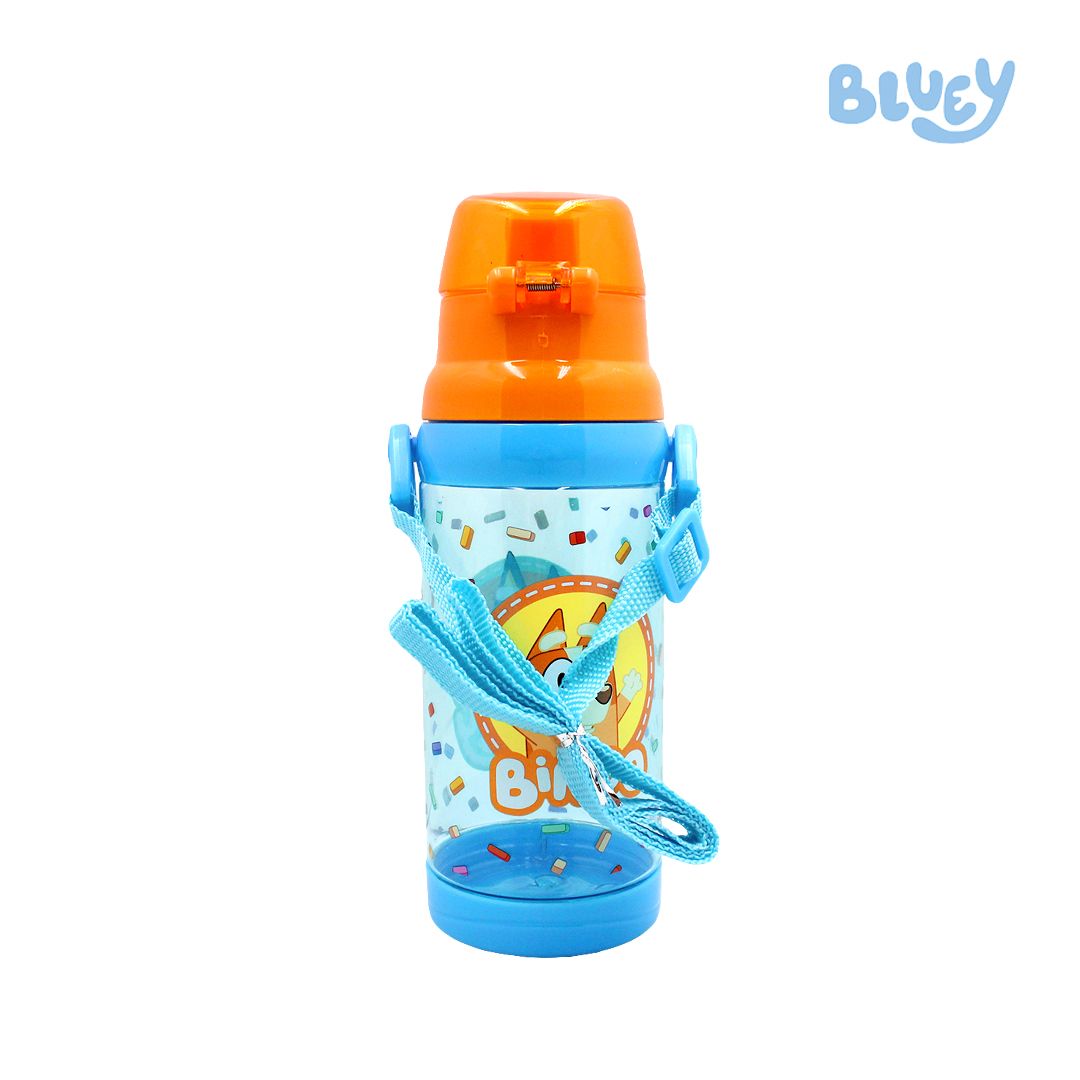Totsafe Bluey Plastic Water Bottle with Strap (500ml)