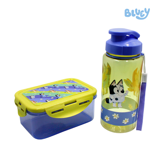 Totsafe Bluey Lunch Box and Water Bottle Set