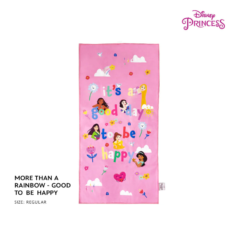 Totsafe Disney Marvel Quick Dry Microfiber Towels - Disney Princess More Than a Rainbow