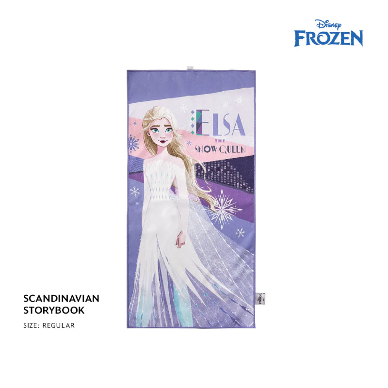 Totsafe Disney Marvel Quick Dry Microfiber Towels - Frozen Scandinavian Storybook