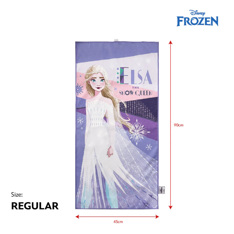 Totsafe Disney Marvel Quick Dry Microfiber Towels - Frozen Scandinavian Storybook