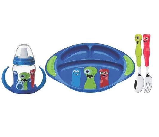 Tramontina Monster Kids 4pc Cutlery Set