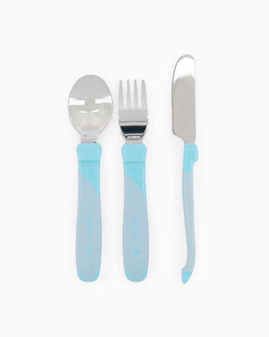Twistshake Learn Cutlery Stainless Steel Set