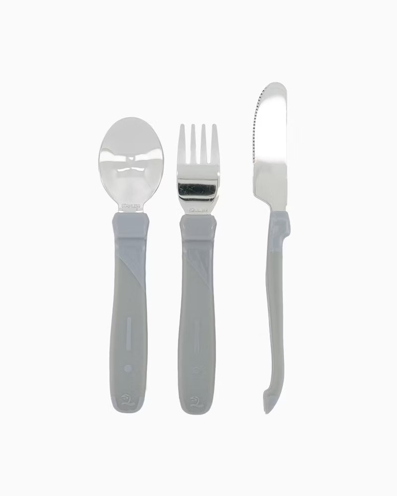 Twistshake Learn Cutlery Stainless Steel Set