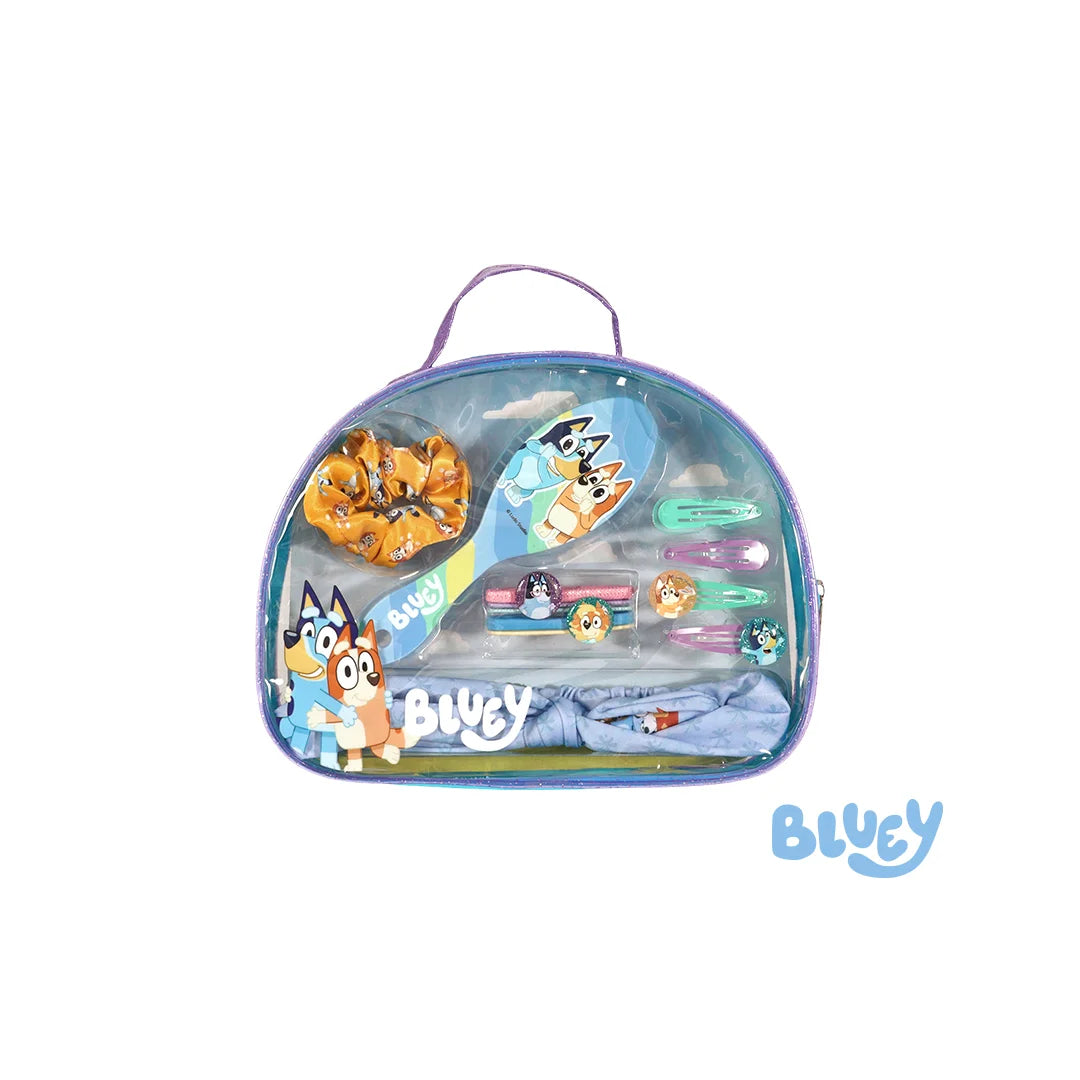 Totsafe Bluey Hair Accessories Set with Bag