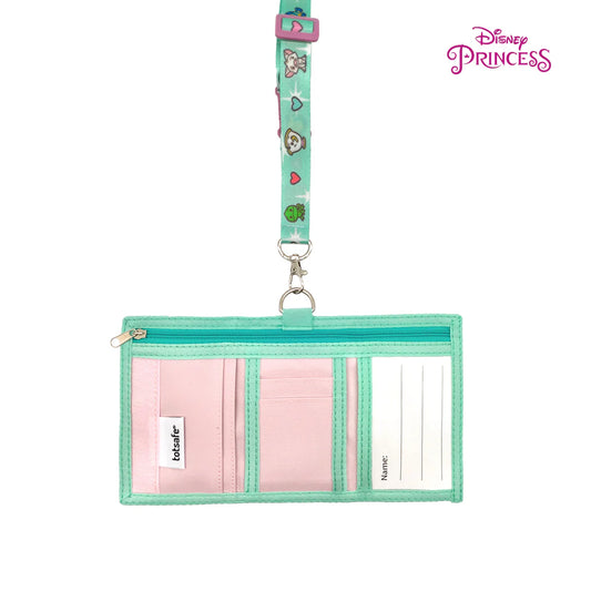 Totsafe Disney Kids Back to School Collection - Princess Chibi Wallet Lanyard