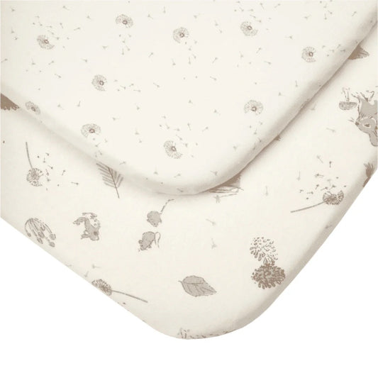 Tutti Bambini Bedside Crib Fitted Sheets (2-pack)