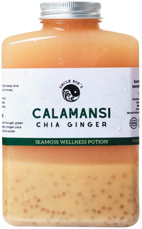 Uncle Bob's Seamoss Wellness Potion - Calamansi Chia