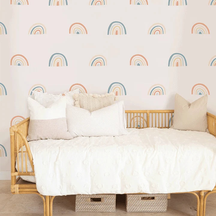 Urban Walls Pastel Rainbows Decals