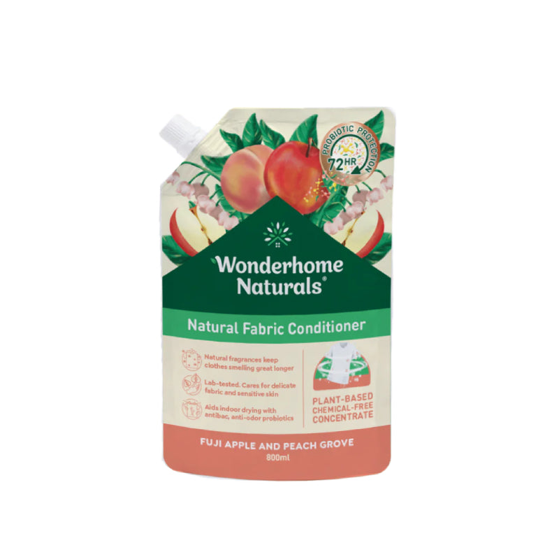 Wonderhome Natural Fabric Conditioner (800ml Ecopouch)