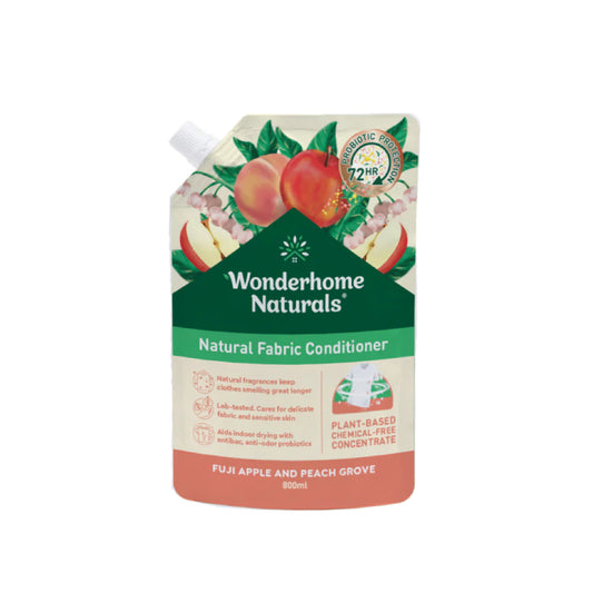 Wonderhome Natural Fabric Conditioner (800ml Ecopouch)