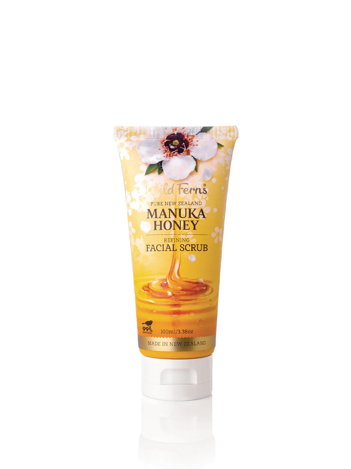 Wild Ferns Manuka Honey Facial Scrub (100ml)