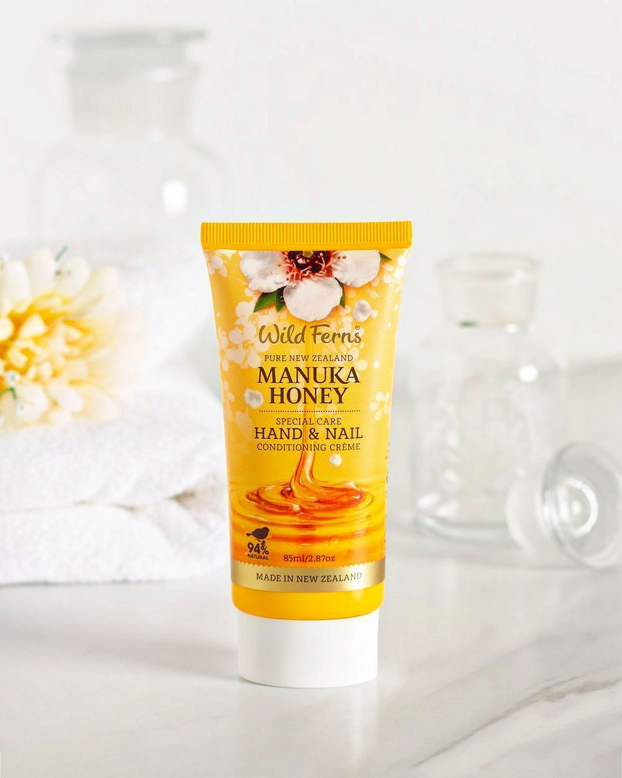 Wild Ferns Manuka Honey Special Care Hand and Nail Conditioning Creme (85ml)