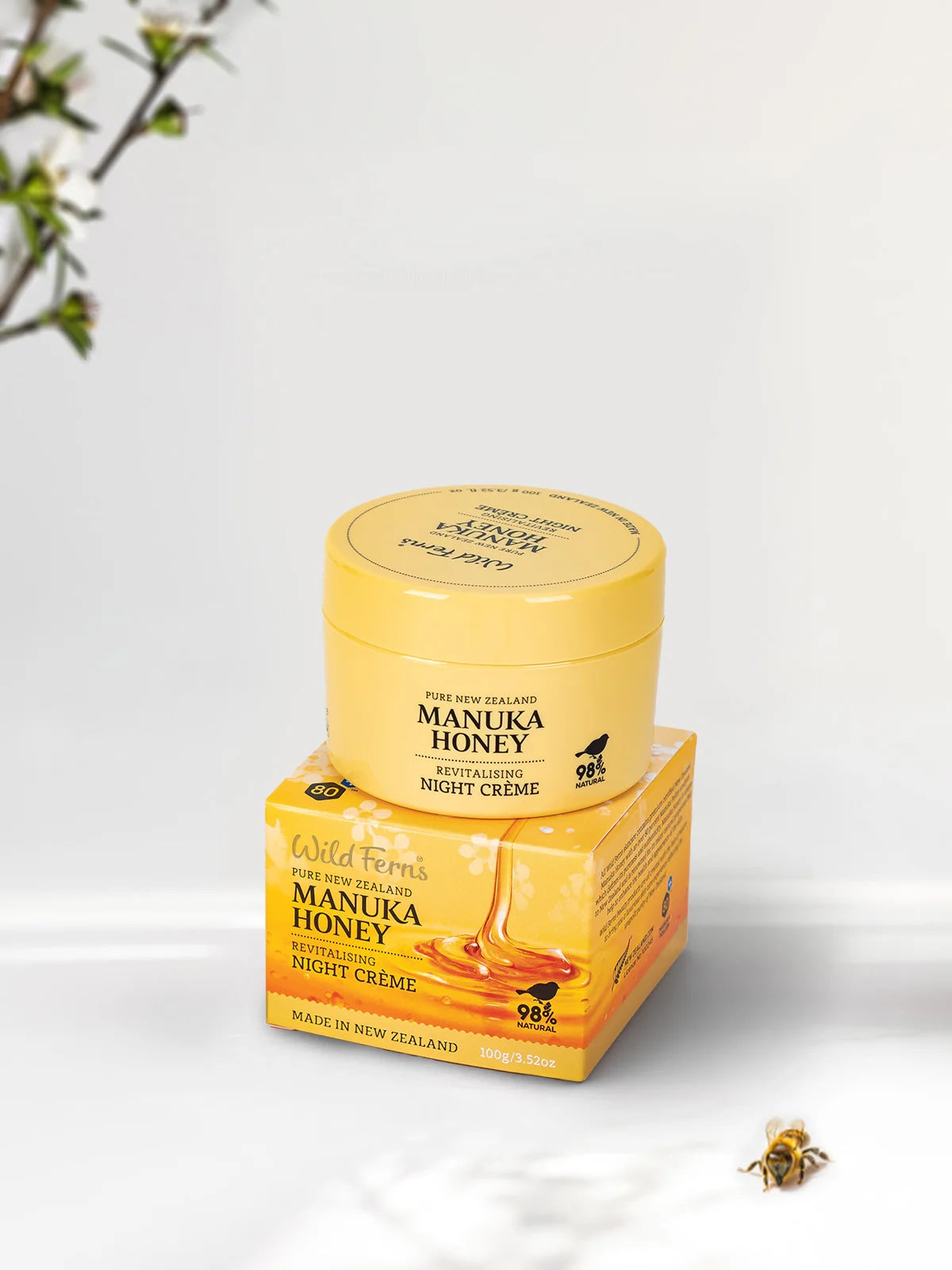 Wild Ferns Manuka Honey Revitalizing Night Creme (100ml)