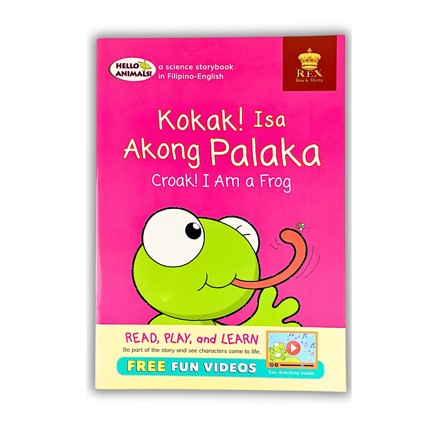 Rex Books Hello Animals Filipino-English (Large Book)
