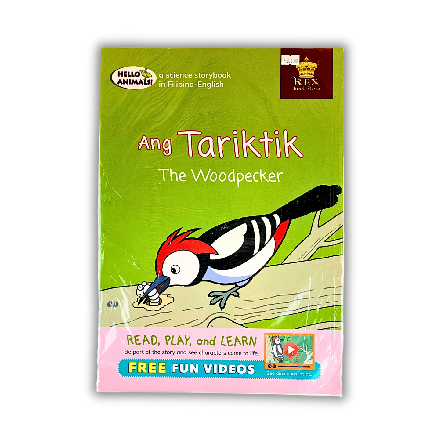 Rex Books Hello Animals Filipino-English (Large Book)