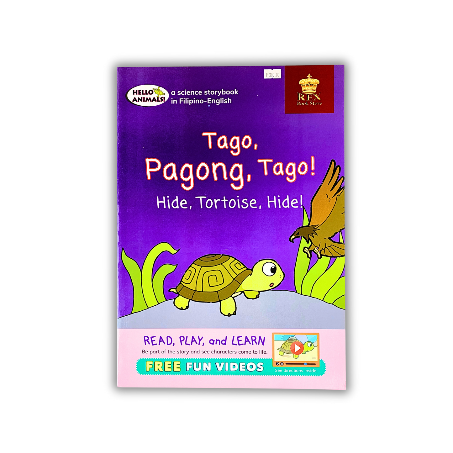 Rex Books Hello Animals Filipino-English (Large Book)
