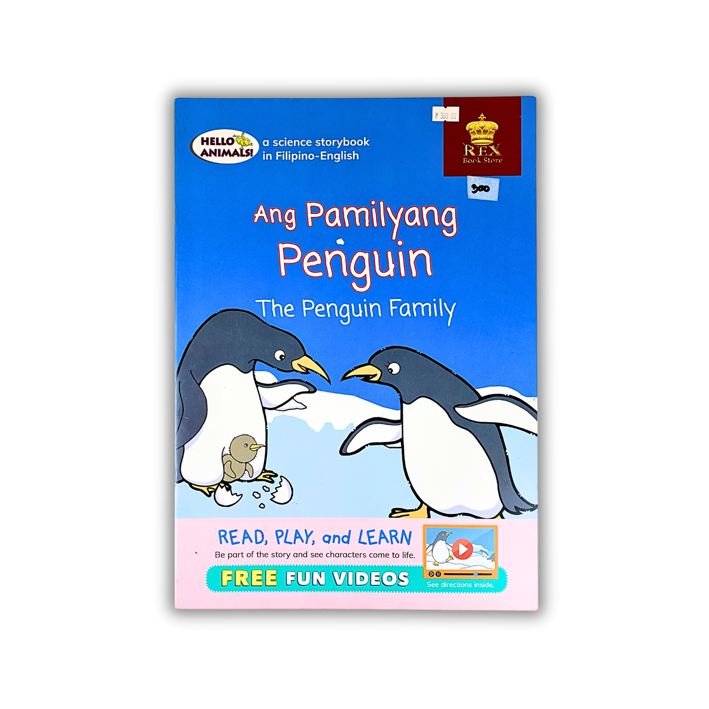 Rex Books Hello Animals Filipino-English (Large Book)