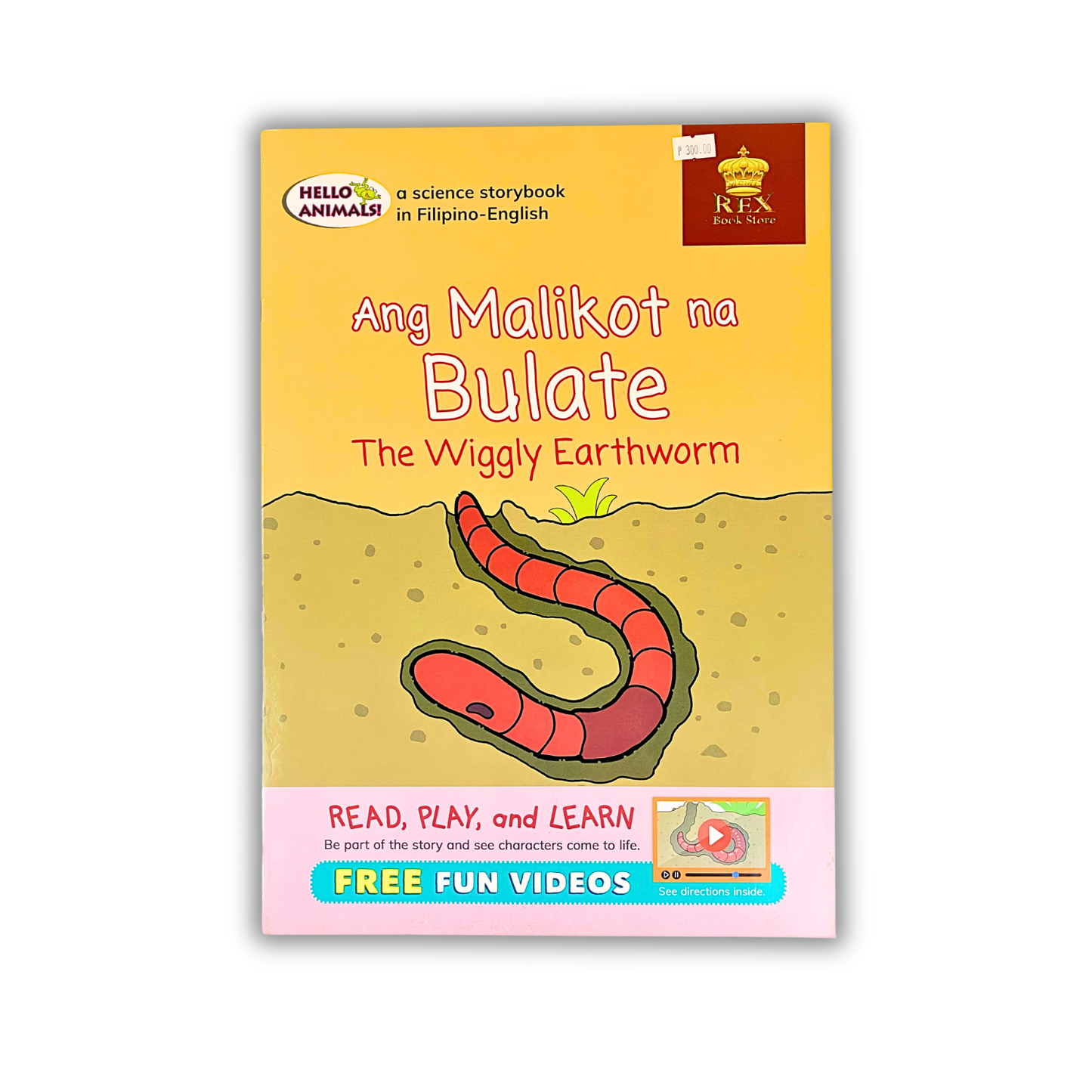 Rex Books Hello Animals Filipino-English (Large Book)