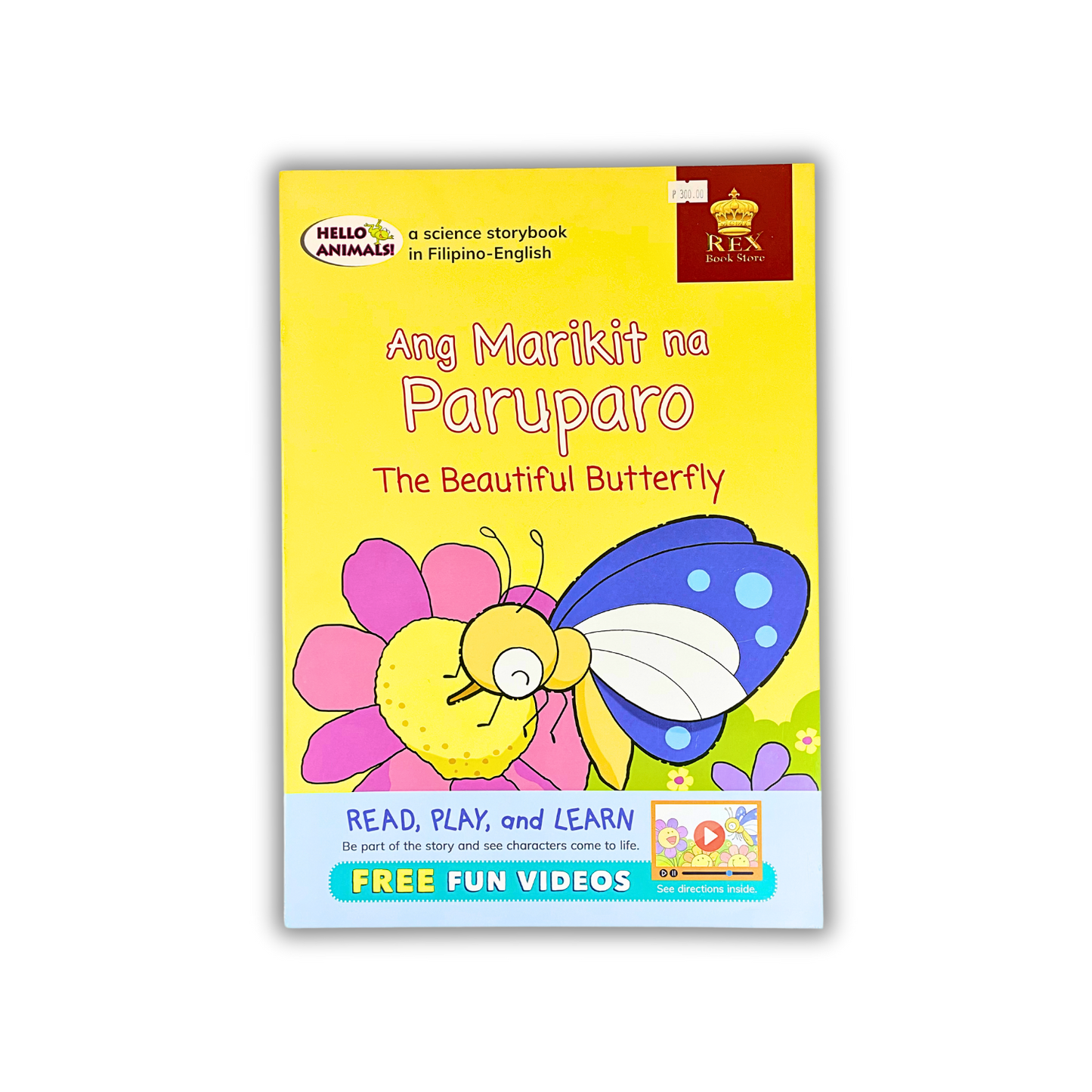 Rex Books Hello Animals Filipino-English (Large Book)