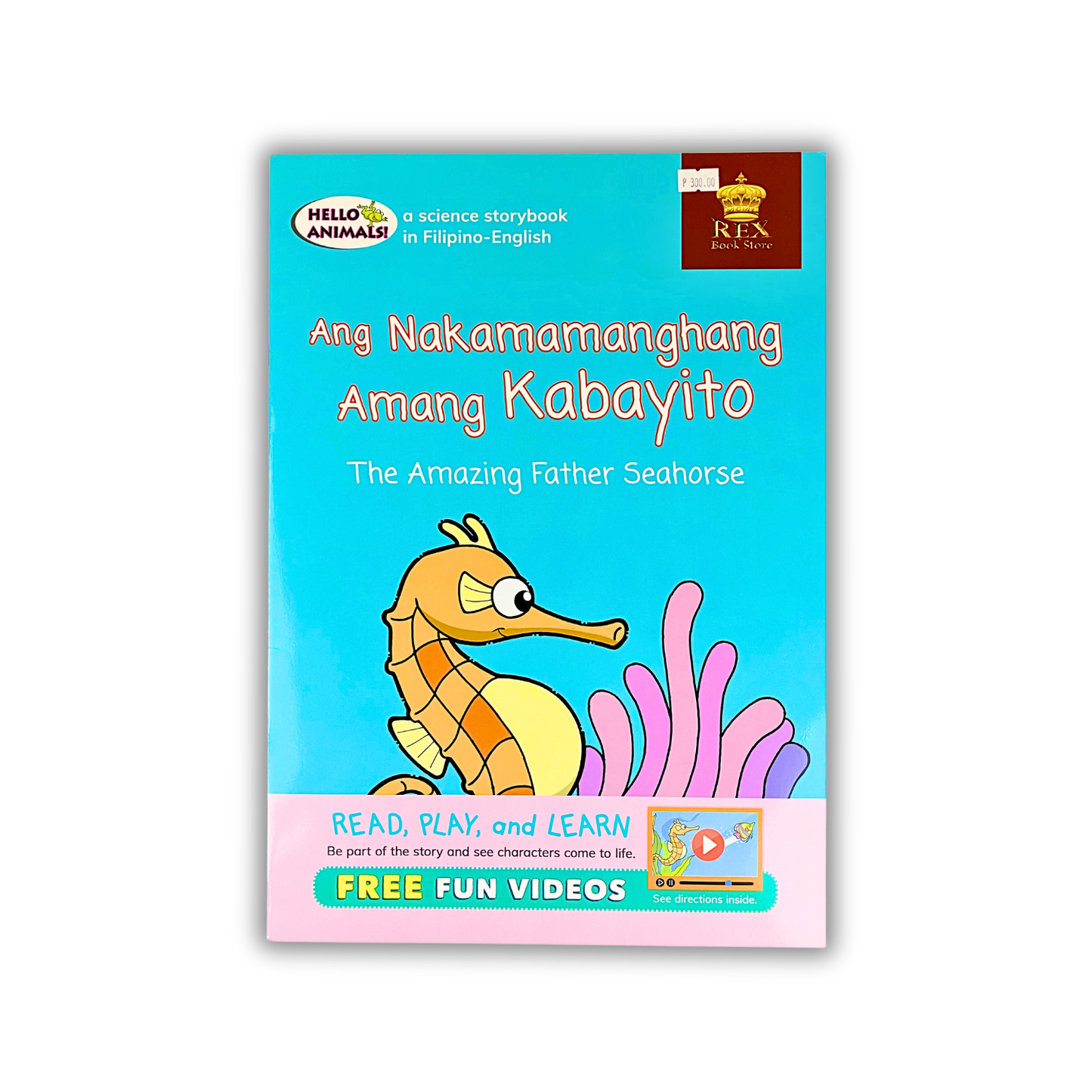 Rex Books Hello Animals Filipino-English (Large Book)