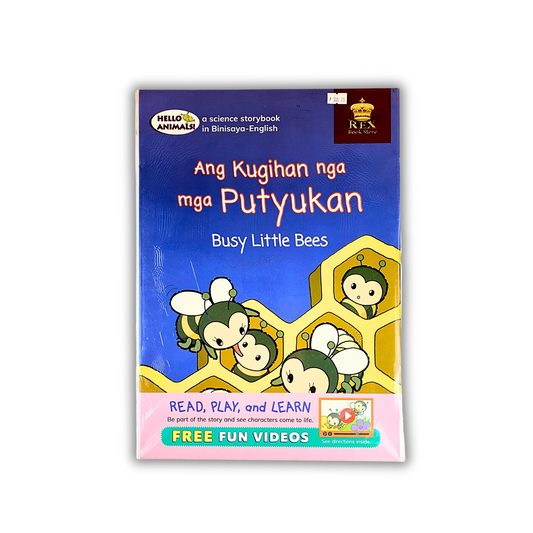 Rex Books Hello Animals Binisaya-English (Large Book)