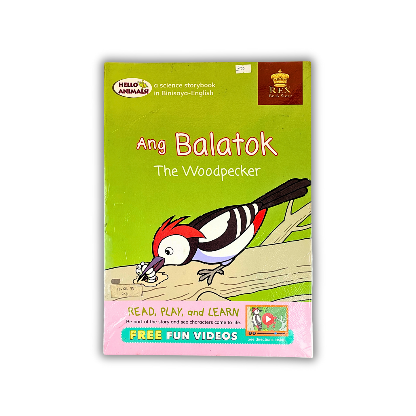 Rex Books Hello Animals Binisaya-English (Large Book)