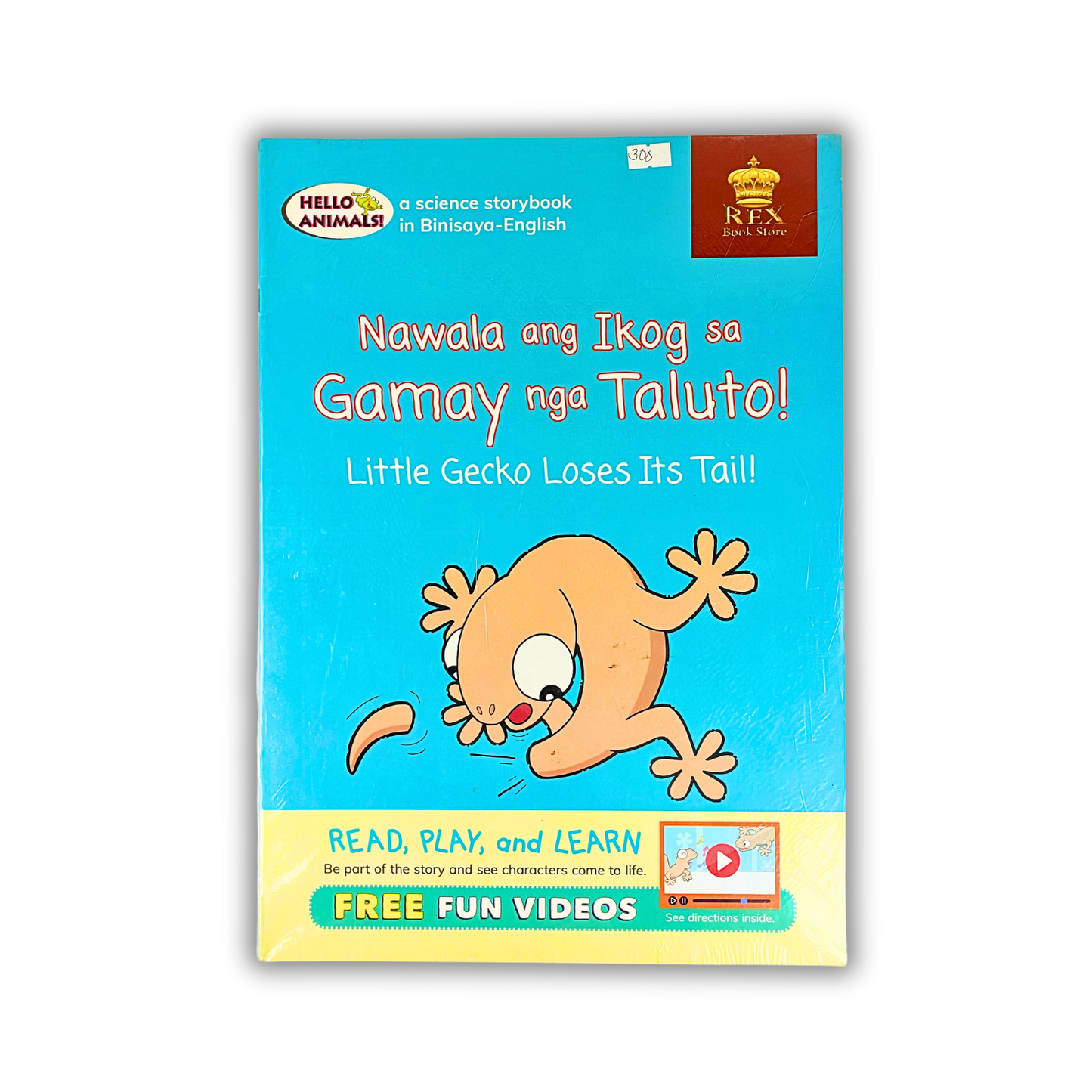 Rex Books Hello Animals Binisaya-English (Large Book)