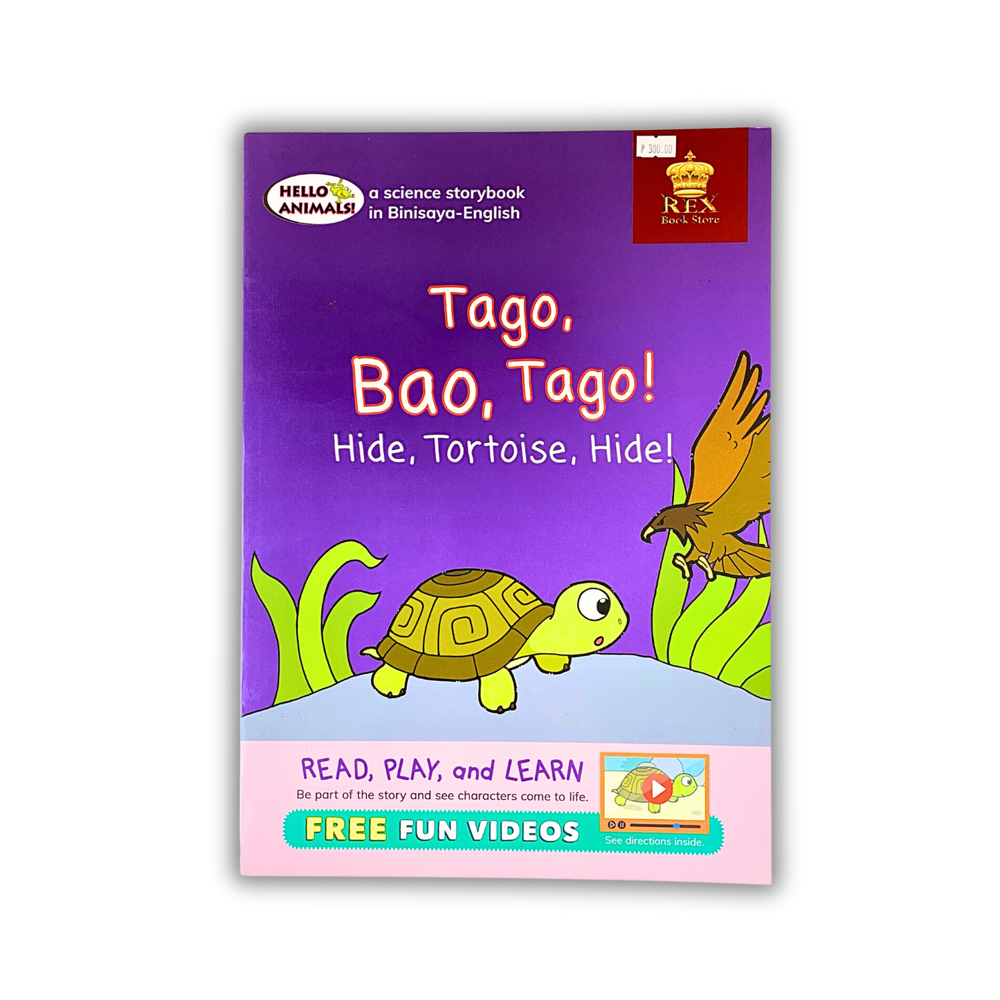 Rex Books Hello Animals Binisaya-English (Large Book)